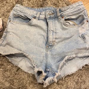 H&M high waist shorts